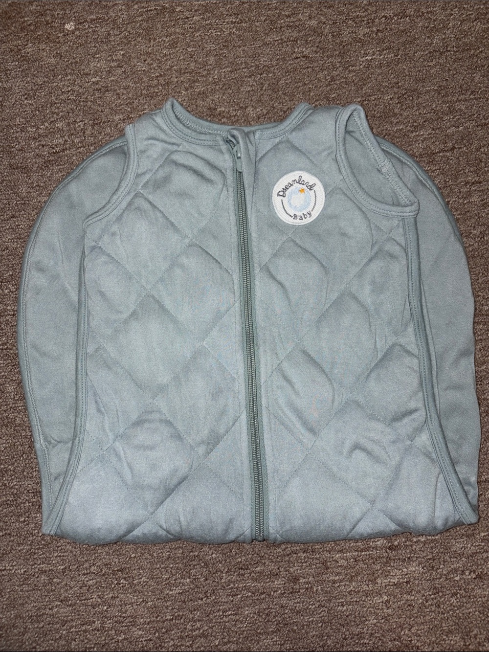 Dreamland Baby Quilted Sleep Sack - Light blue